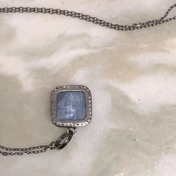 ADORINA RHODIUM DIAMOND PENDANT NECKLACE - Picture 5 of 8